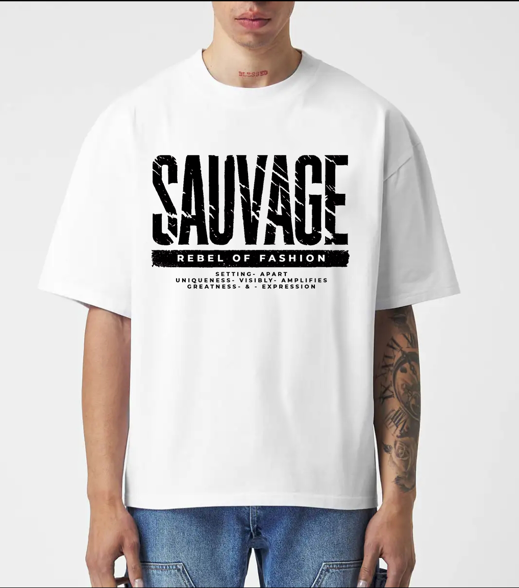 Sauvage "Rebel of Fashion" Tee