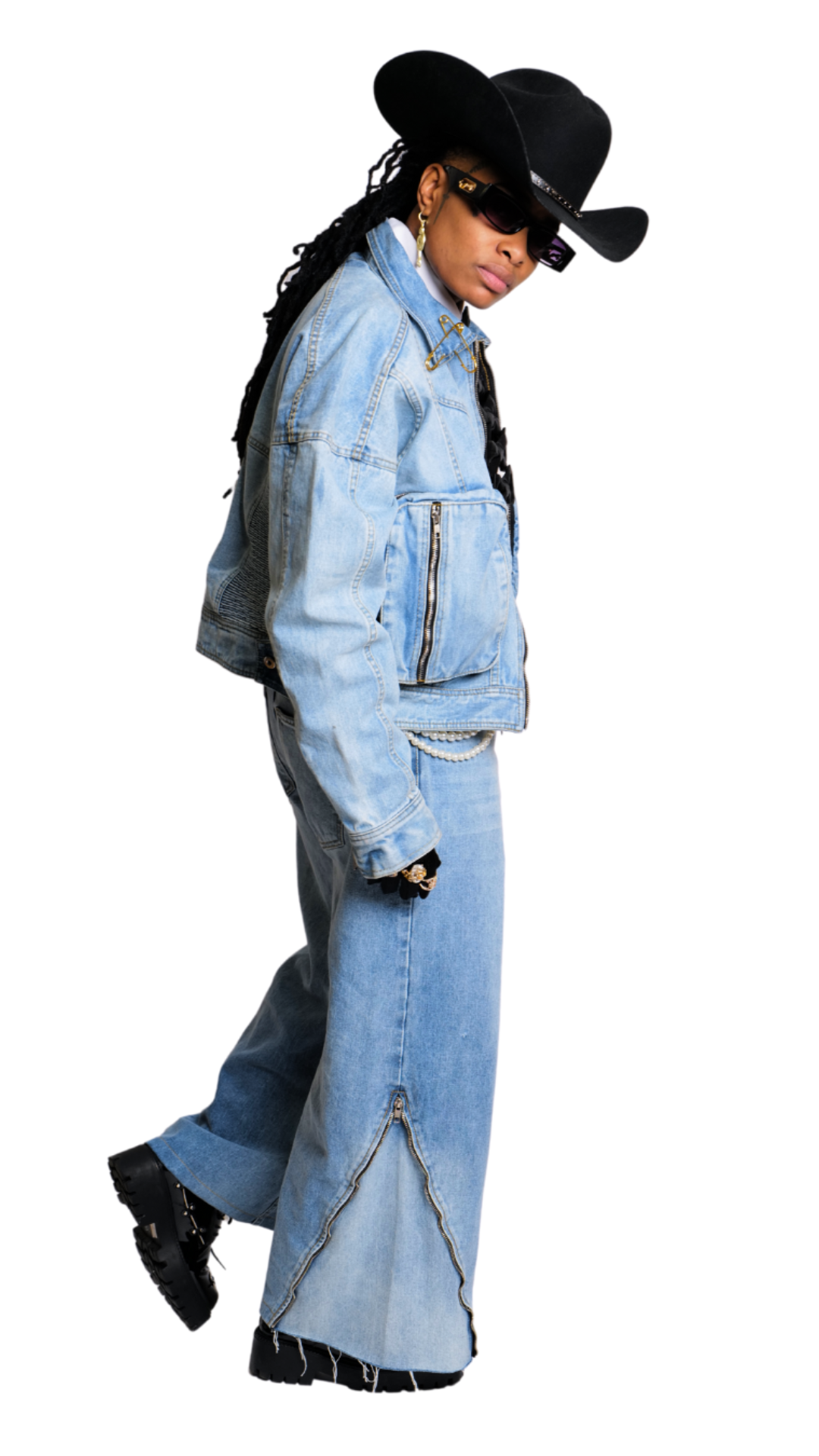 Silent Rider Wide-Leg Denim