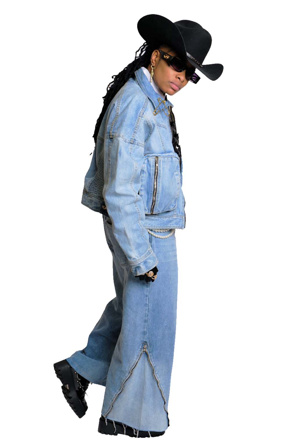 Silent Rider Wide-Leg Denim