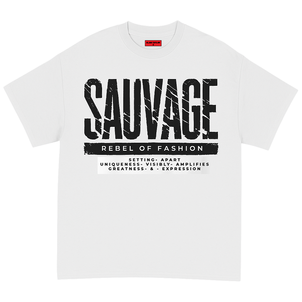 Sauvage "Rebel of Fashion" Tee