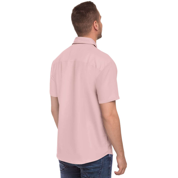 MAUVE BUTTON-UP